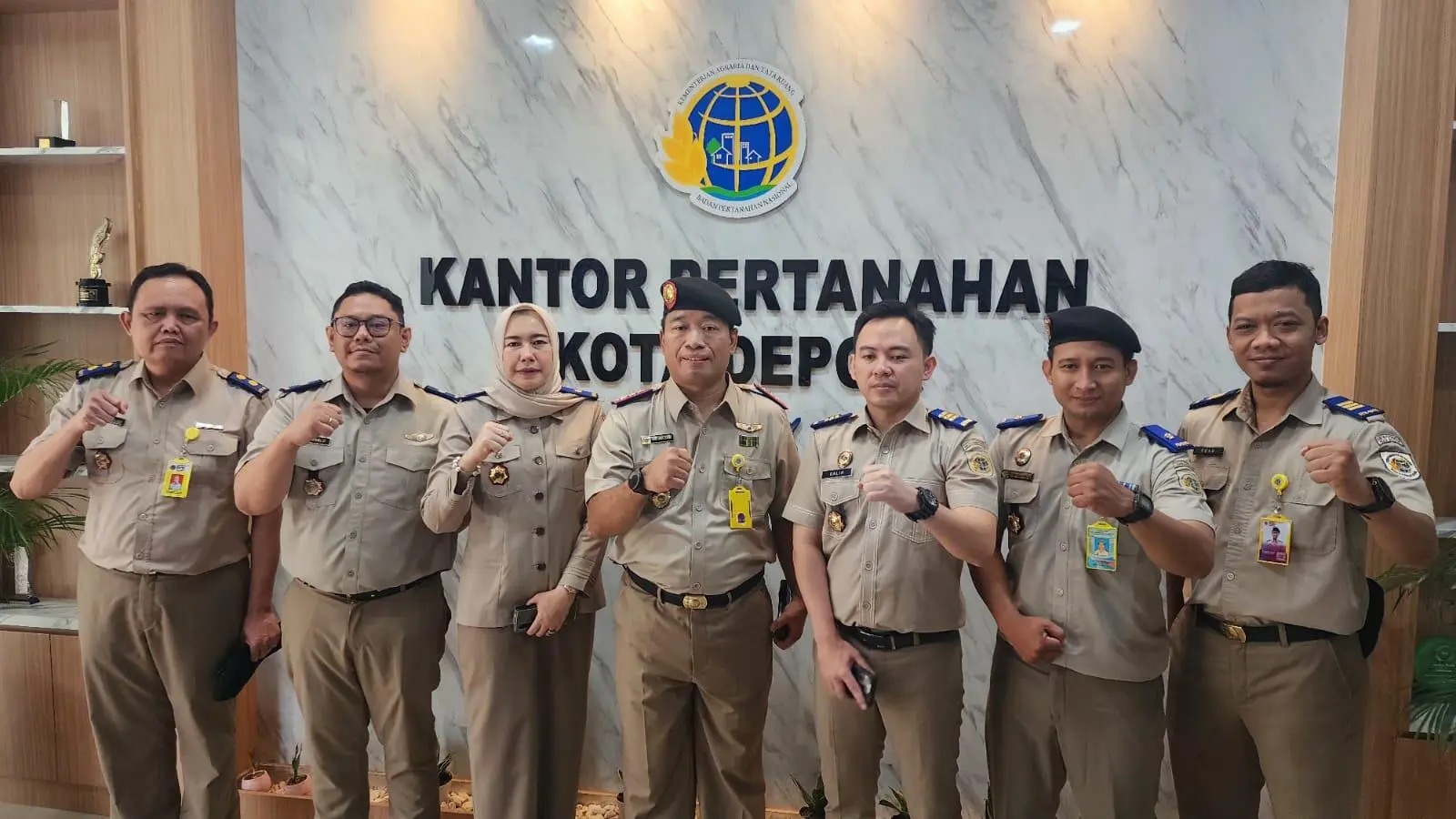 BPN Depok Tuntaskan Target 850 Sertifikat Tanah Tahun 2025