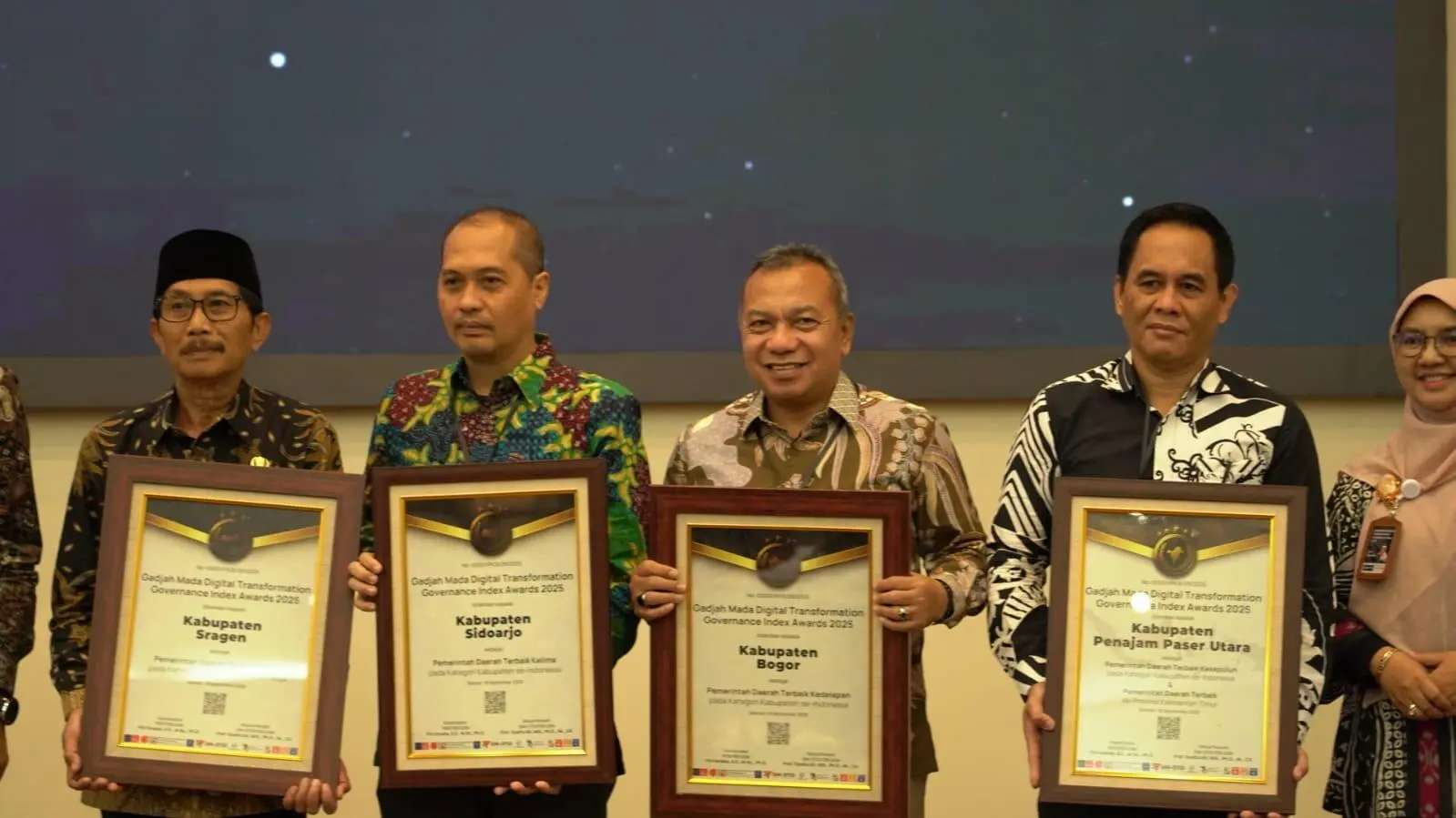 UGM Nobatkan Kabupaten Bogor sebagai Kabupaten Terbaik Kedelapan di Bidang Transformasi Digital