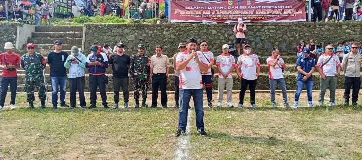 Turnamen Pordes Cup Desa Bantarkaret Resmi Dibuka, 28 Tim Bertanding Siap Berlaga
