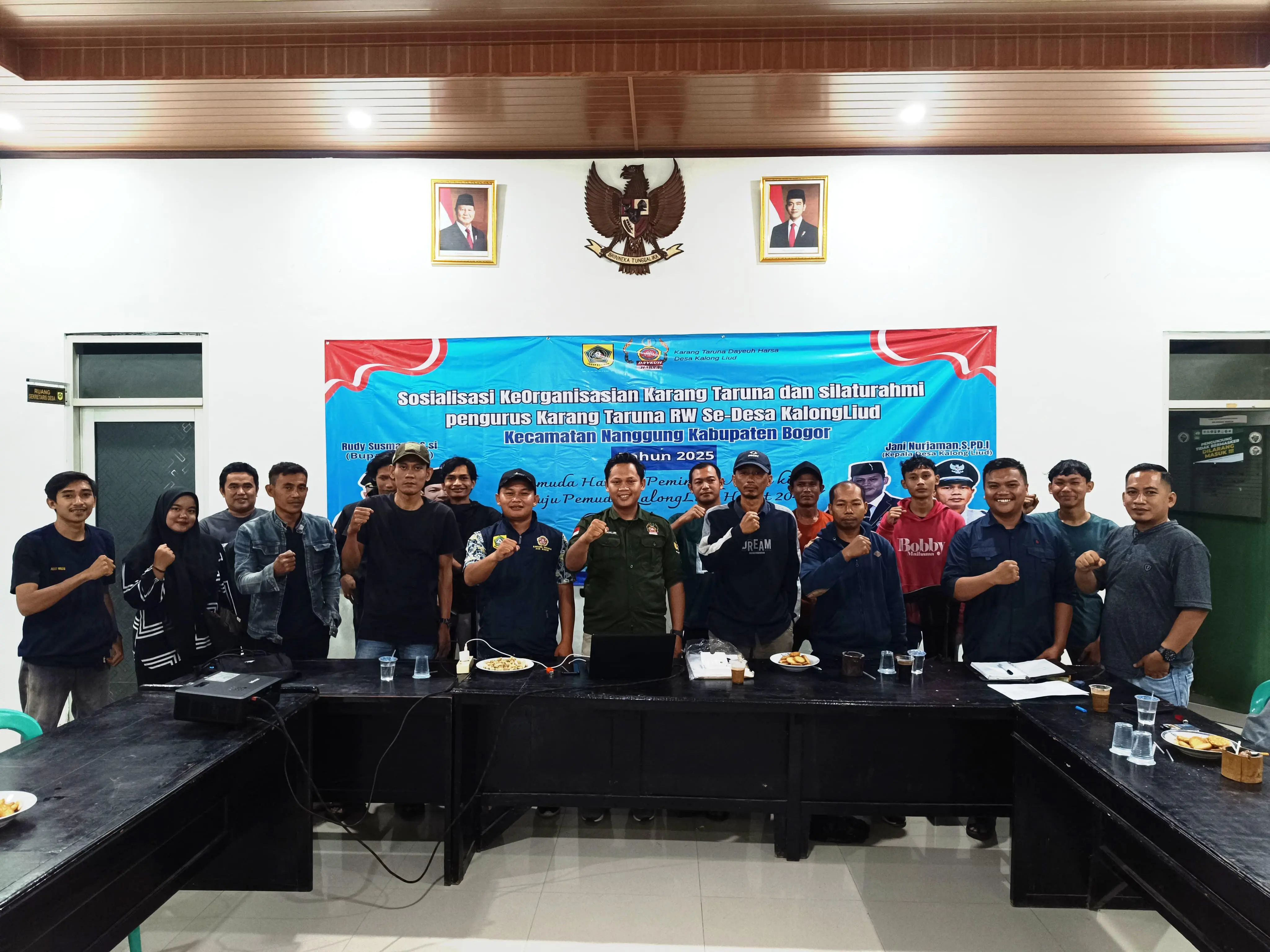 Karang Taruna Kalongliud Perkuat Kekompakan Lewat Sosialisasi Organisas