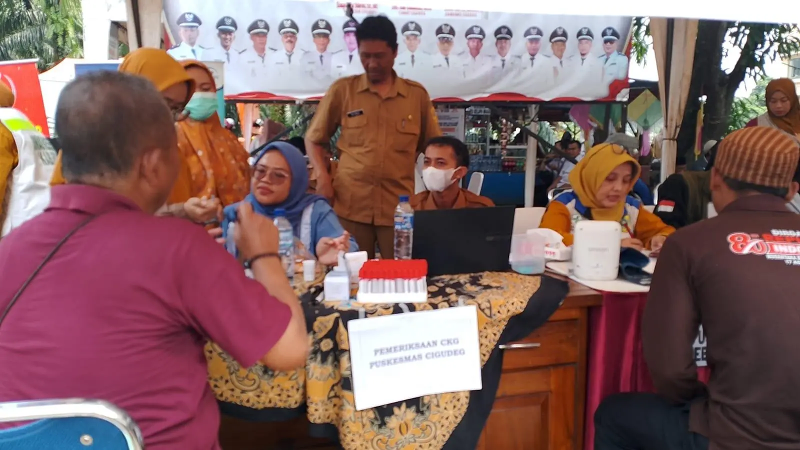 Tekan Risiko Diabetes dan Hipertensi, Pemkab Bogor Fasilitasi Cek Kesehatan Gratis di Cigudeg
