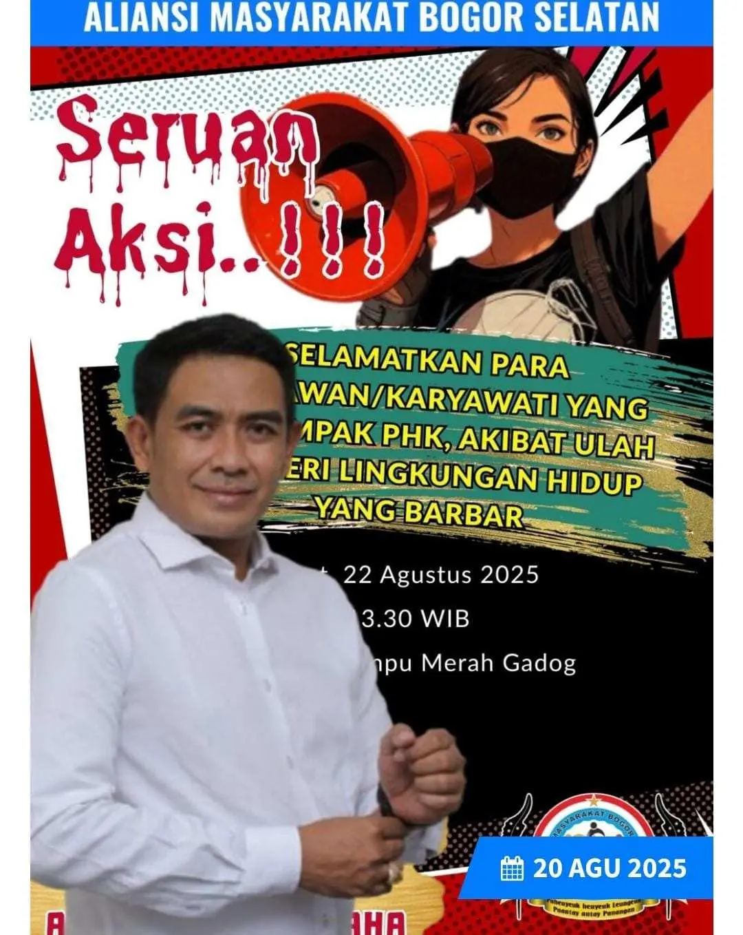 AMBS Desak Presiden Copot Menteri LH, Ribuan Warga Bakal Demo di Gadog