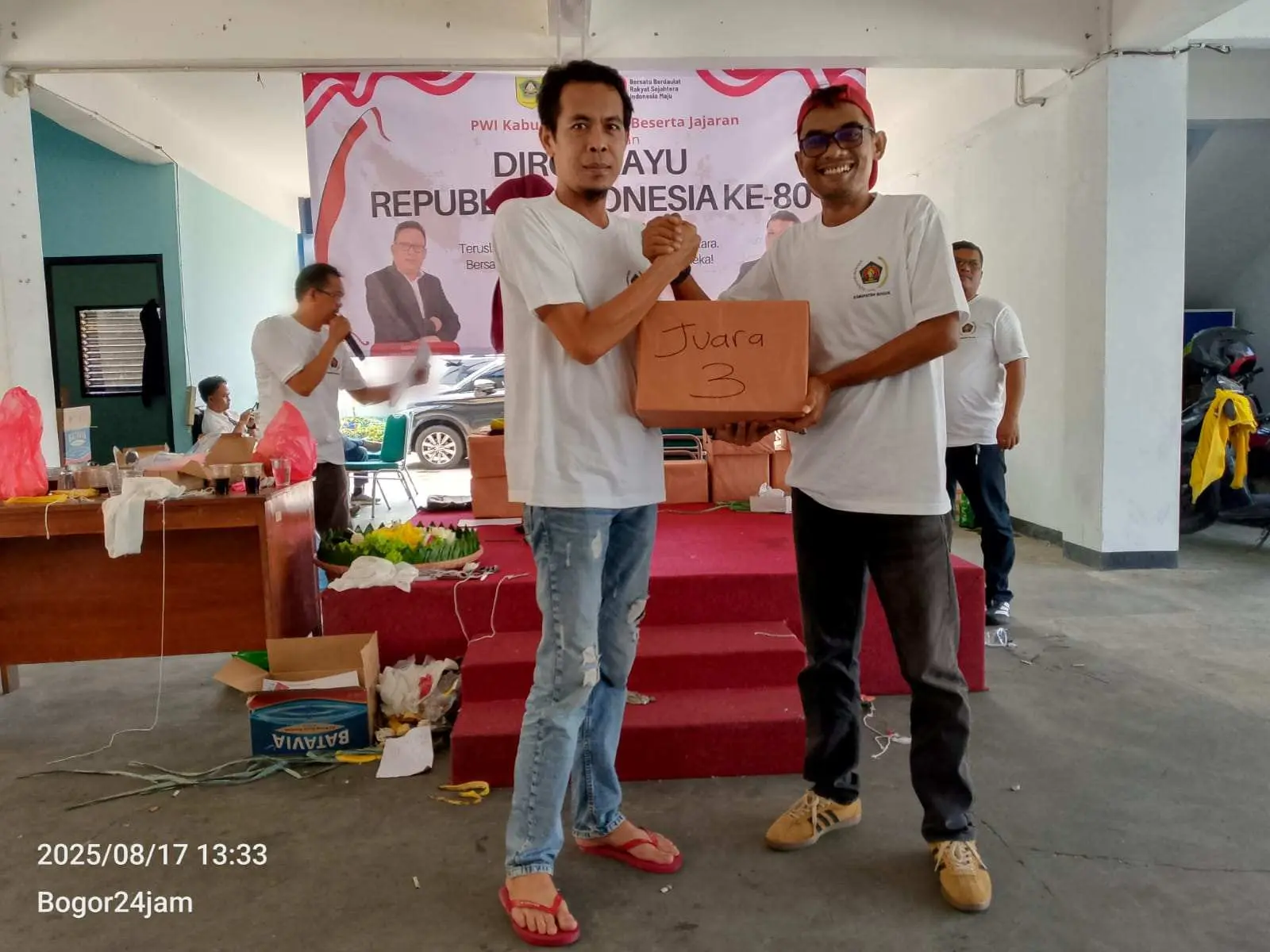 Susanto: Terima Kasih Atas Dukungan di Peringatan HUT RI PWI Kabupaten Bogor