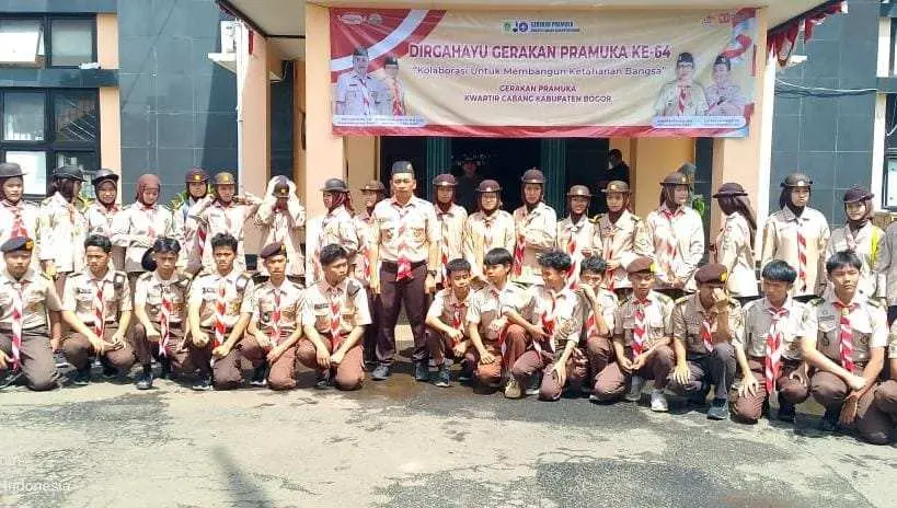 64 Tahun Pramuka: Ciawi Siap Cetak Generasi Tangguh dan Berintegritas