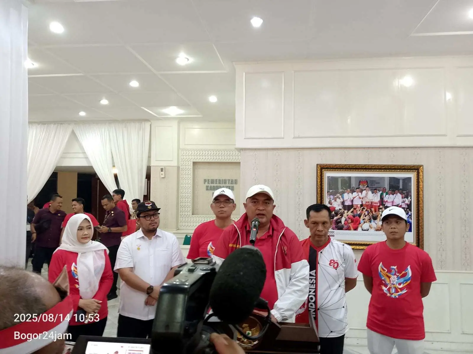 HUT RI ke-80 di Kabupaten Bogor: Kirab Merah Putih dan Rekor MURI Talas Bogor