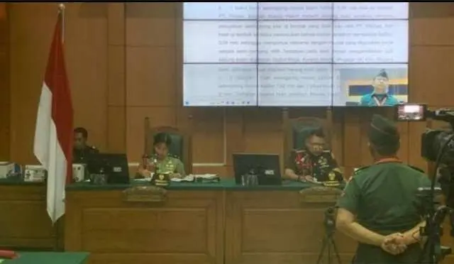 Pengadilan Militer Palembang Hukum Mati Kopda Bazarsah, Pecat dari Dinas TNI