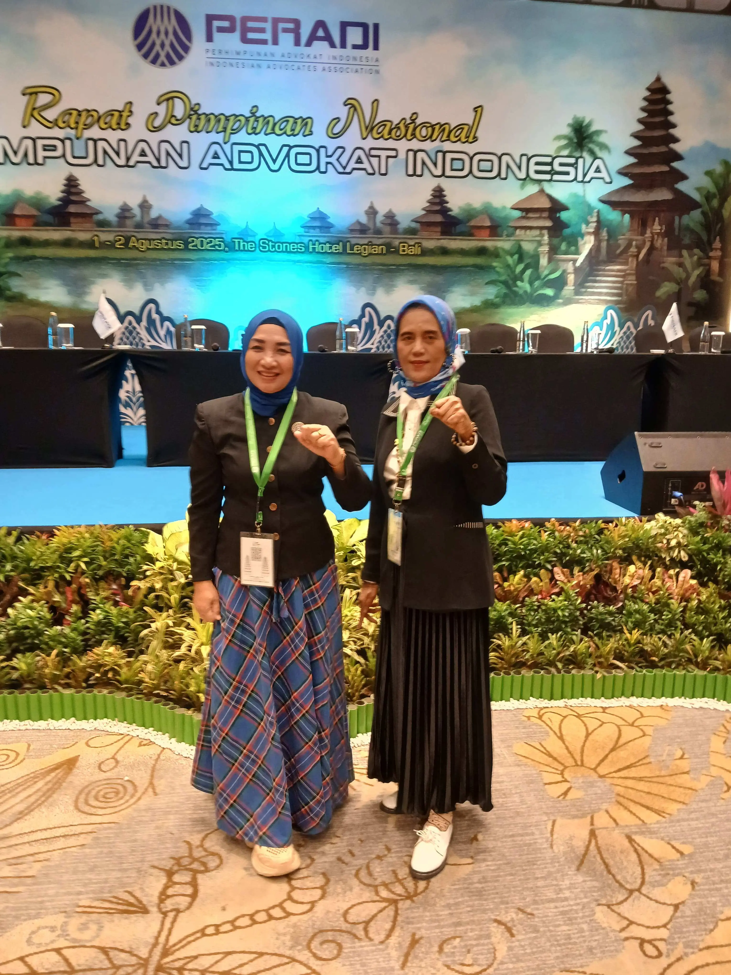 Ketua DPC Peradi Gedong Tataan Hadiri Rapimnas di Bali, Otto Hasibuan Tetap Nahkodai Peradi