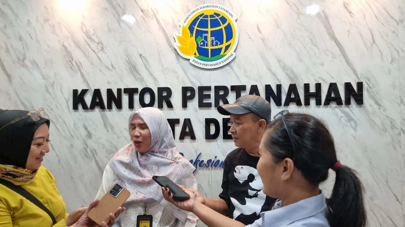 Komisi A DPRD Depok Kunjungi BPN, Bahas PTSL dan Permintaan Hibah Pemadam Arsip