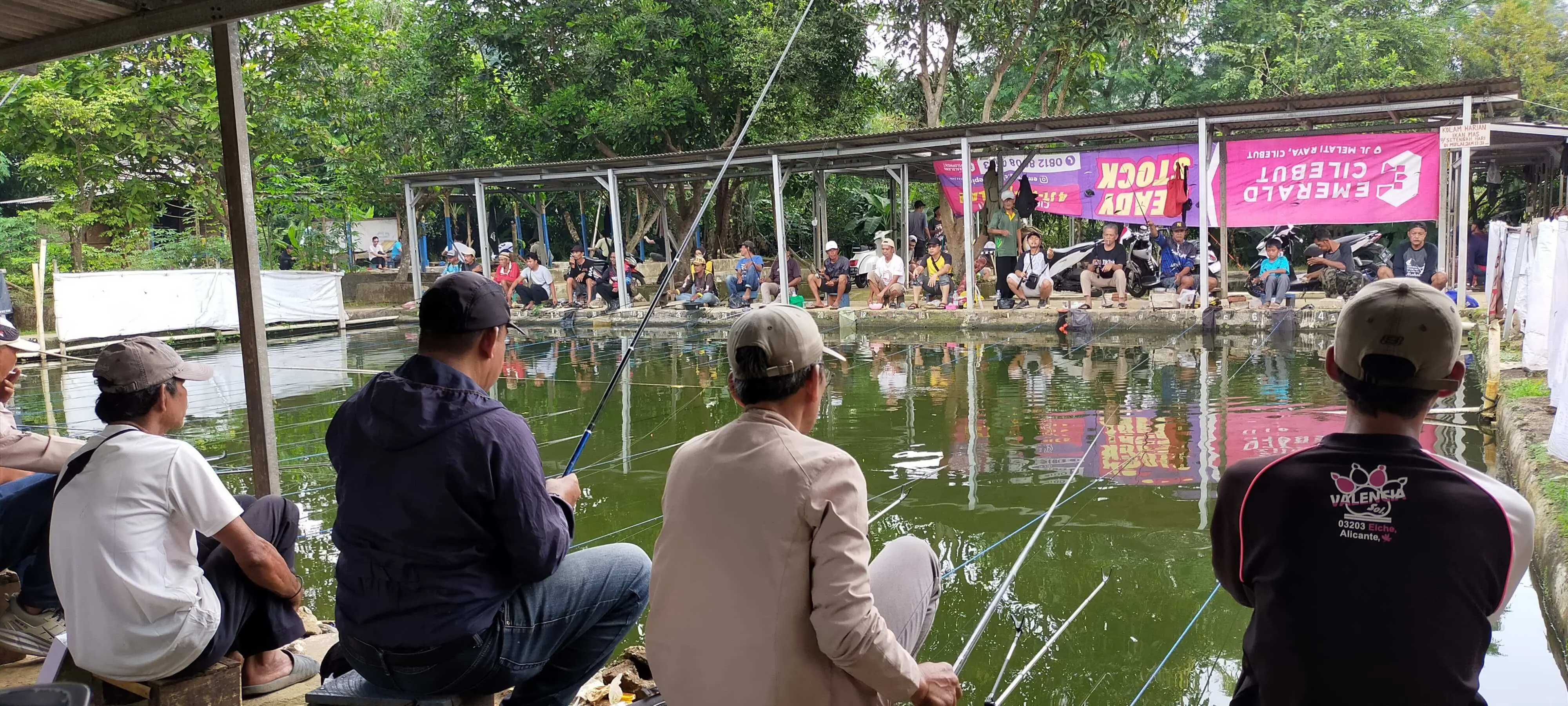 38 Peserta Ramaikan Lomba Mancing Bareng HUT RI ke-80 di Pamoyanan