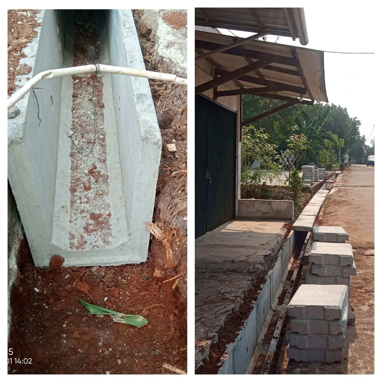 Pembangunan Drainase Cirimekar Diduga Langgar Spesifikasi Teknis