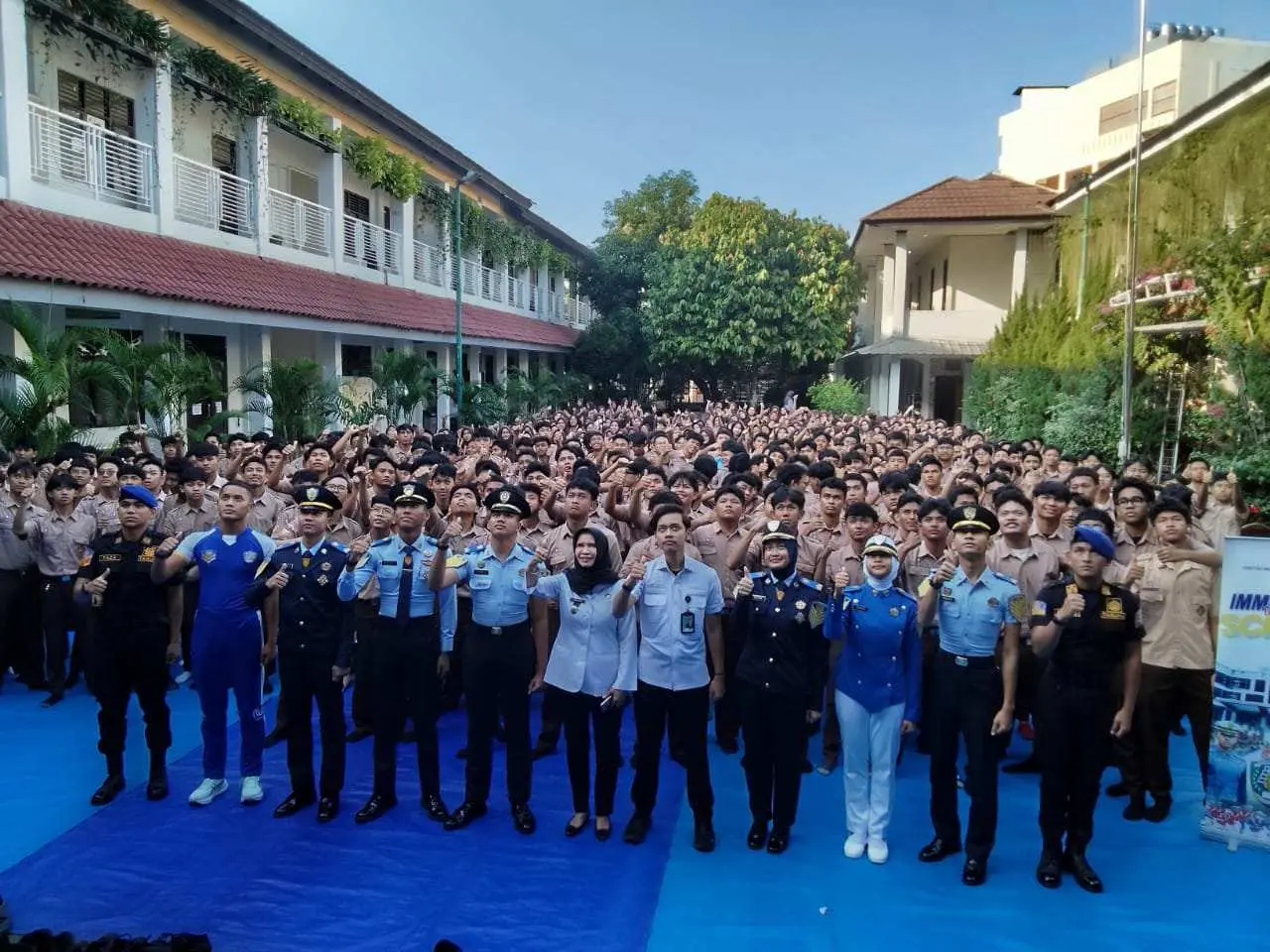 Imigrasi Depok Ajak 400 Siswa SMA Kenali Dunia Kedinasan