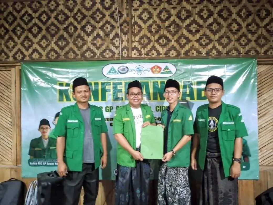 Damanhuri Terpilih Aklamasi Jadi Ketua GP Ansor Cigudeg 2025–2027