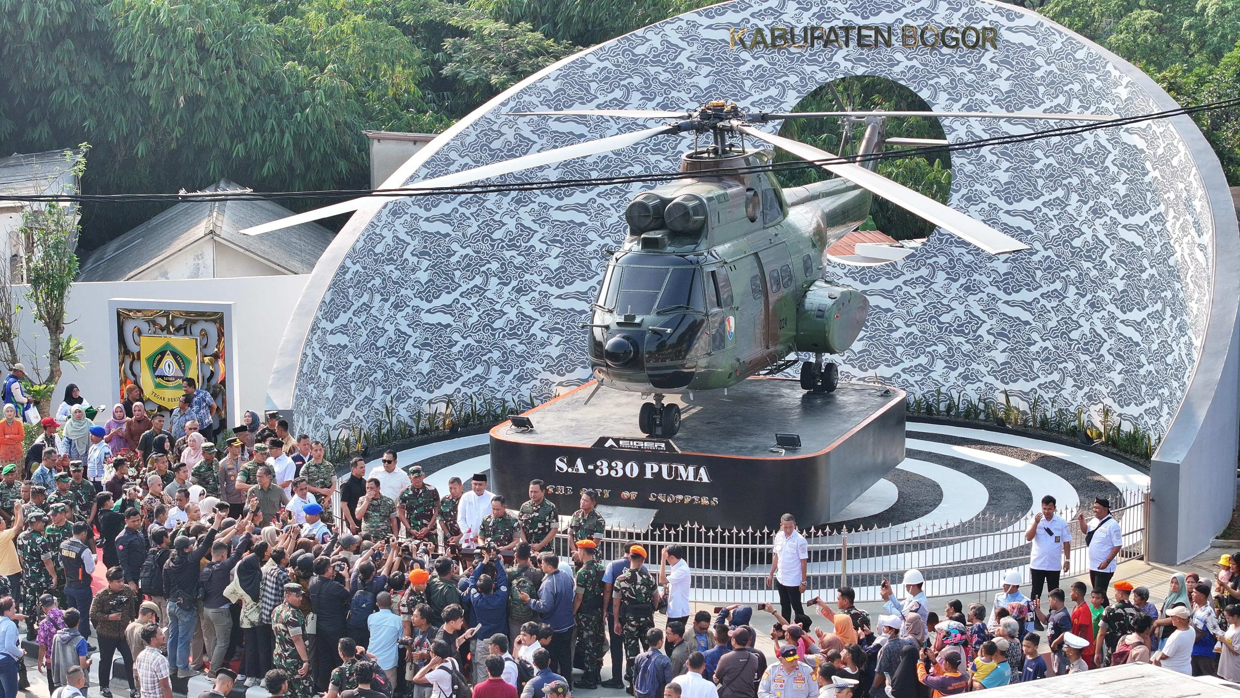 Simbol Kejayaan Dirgantara TNI AU Kini Berdiri Gagah di Bogor