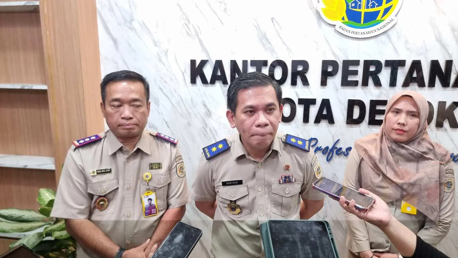 Apresiasi Kinerja, Harison Mocodompis Dorong Kantah Depok Perkuat Layanan dan Transformasi Digital