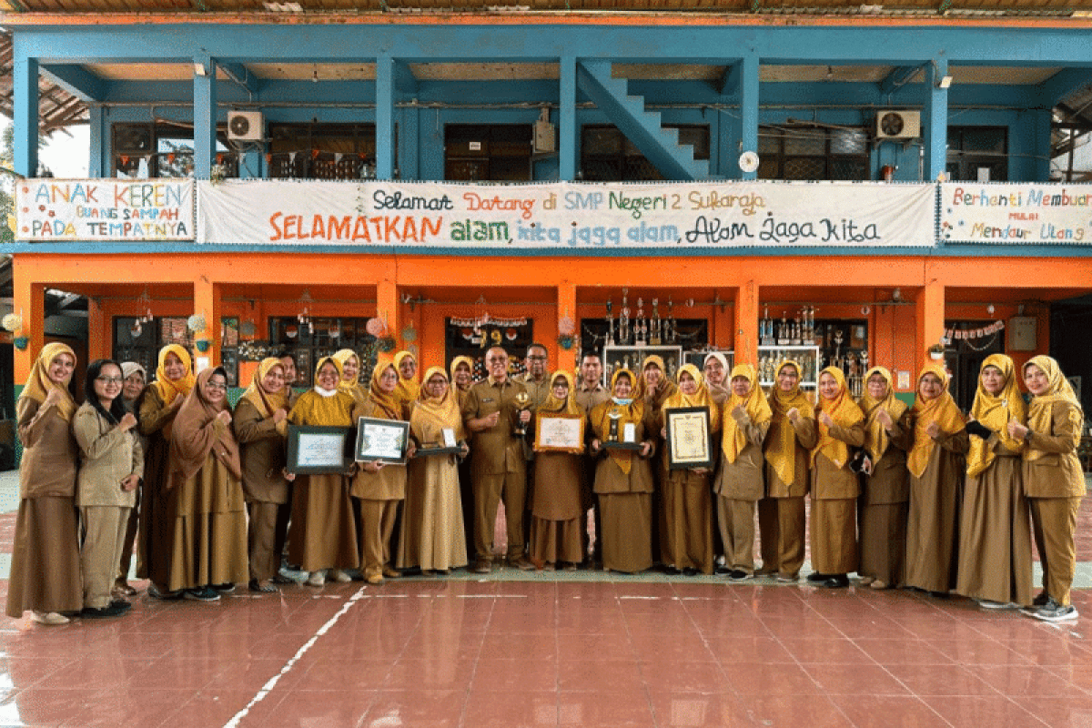 Raih Adiwiyata Mandiri, SMPN 2 Sukaraja Siap Tembus Panggung Asia