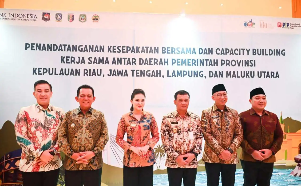 Bupati Pesawaran Dampingi Gubernur Lampung dalam Kerja Sama Antardaerah di Kepri