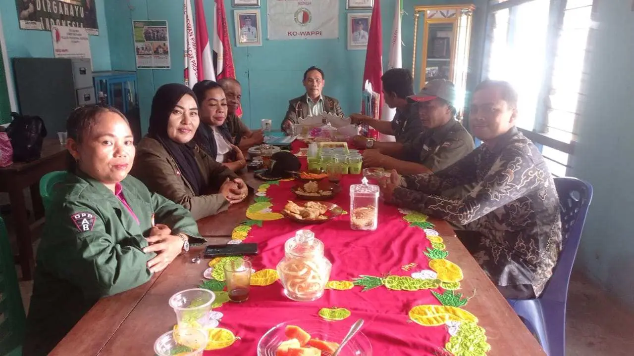 DPD KO-WAPPI Pesawaran Gelar Rapat Koordinasi Jelang HUT ke-6