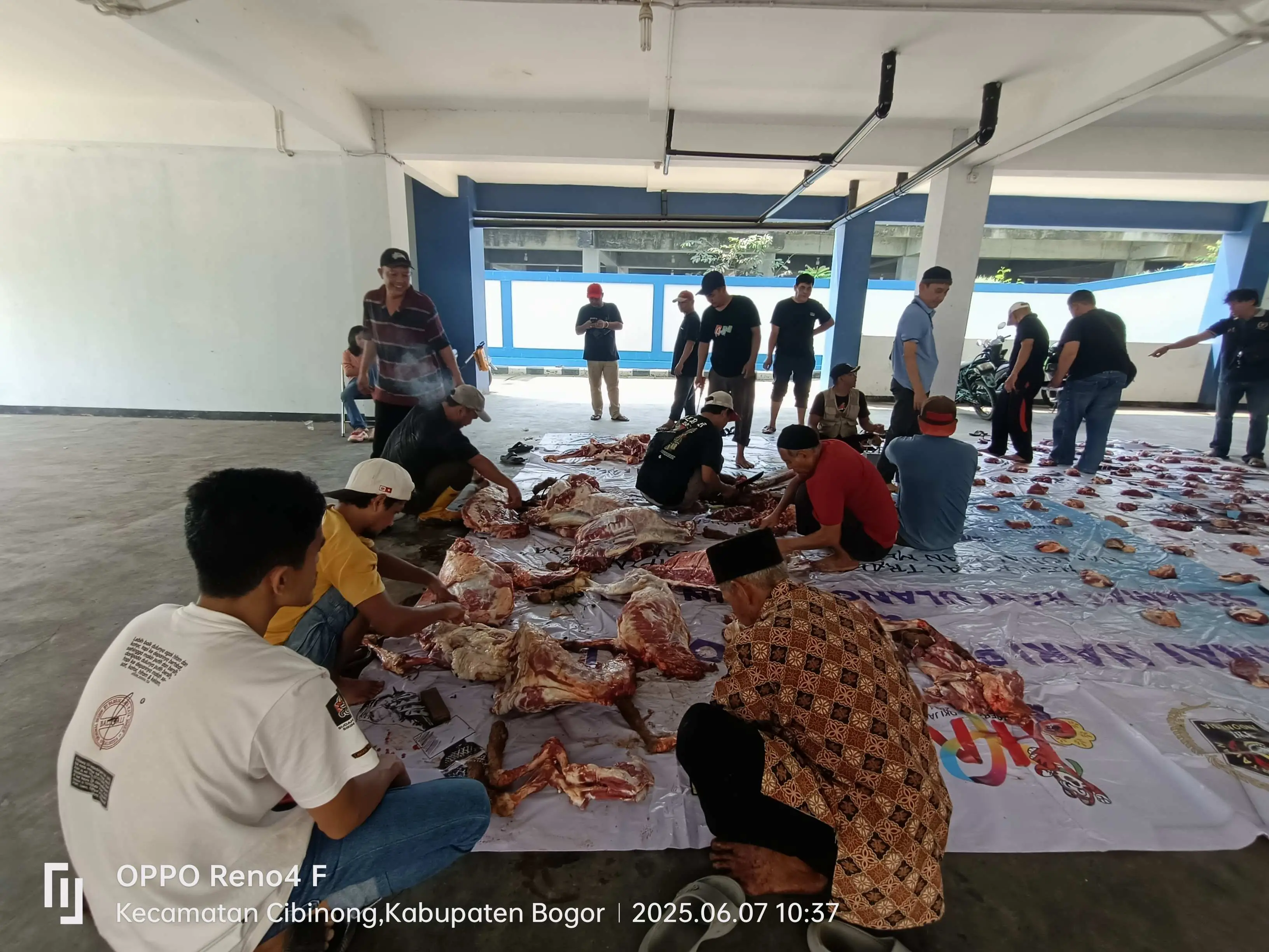 PWI Kabupaten Bogor Laksanakan Kurban Idul Adha 1446 H, Sembelih Satu Ekor Sapi dan Tujuh Kambing