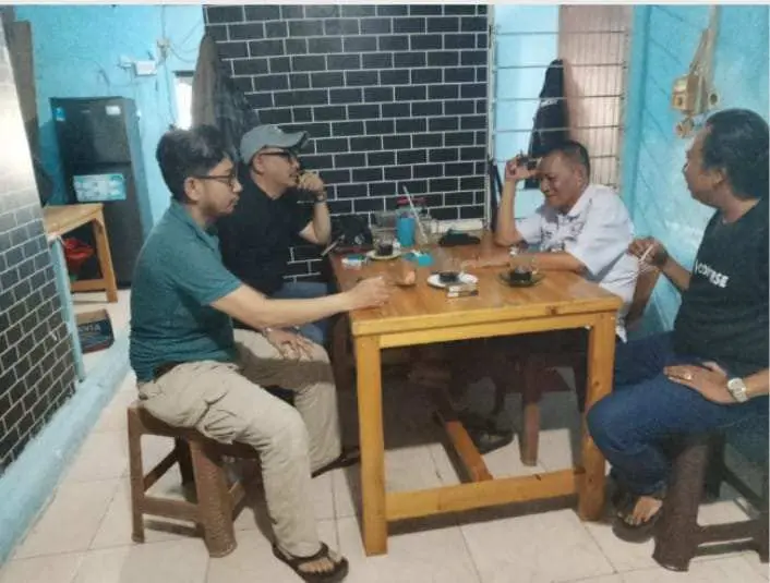 Silaturahmi Drs. Ahmad Fathul Ghoni ke PWOD Jakarta Utara, Bangun Sinergi dan Solidaritas Insan Pers