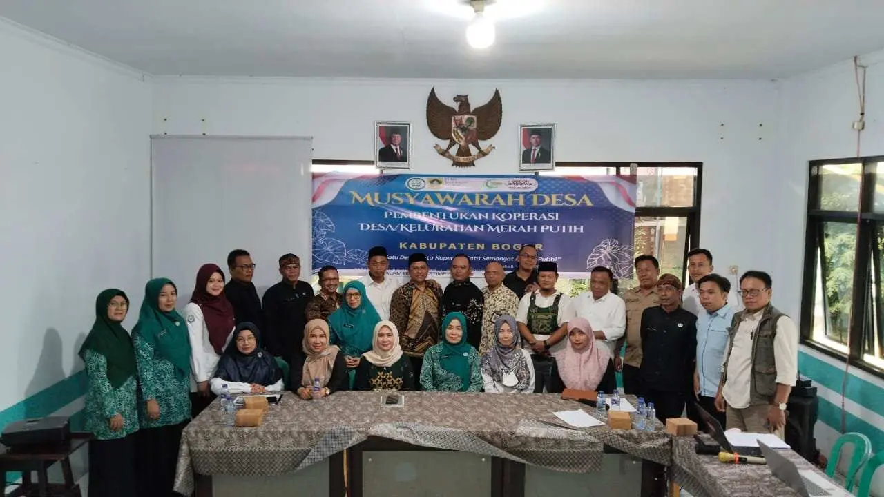 Koperasi Merah Putih Kelurahan Sukahati Resmi Terbentuk, Lurah Berharap Pengurus Utamakan Kebutuhan Warga