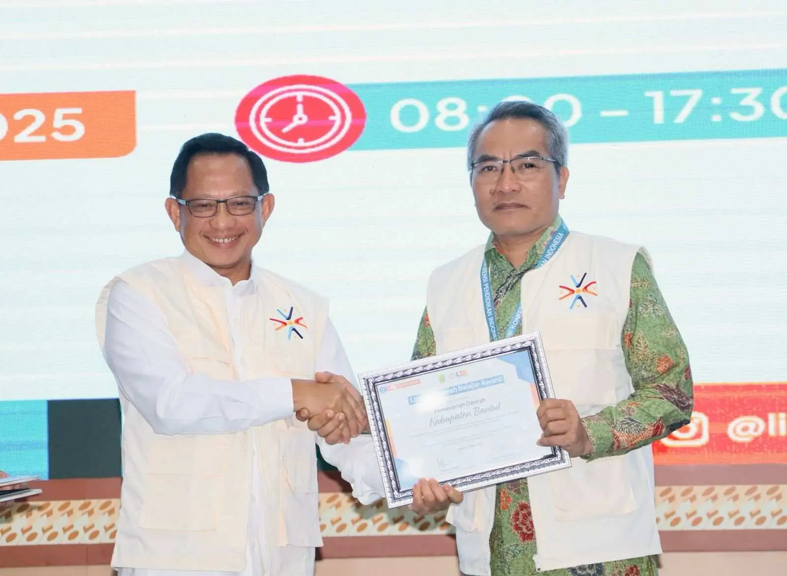 Jadi Narasumber di Konferensi Pendidikan Indonesia, Mendagri: Pemda Prioritaskan Kualitas Pembangunan SDM