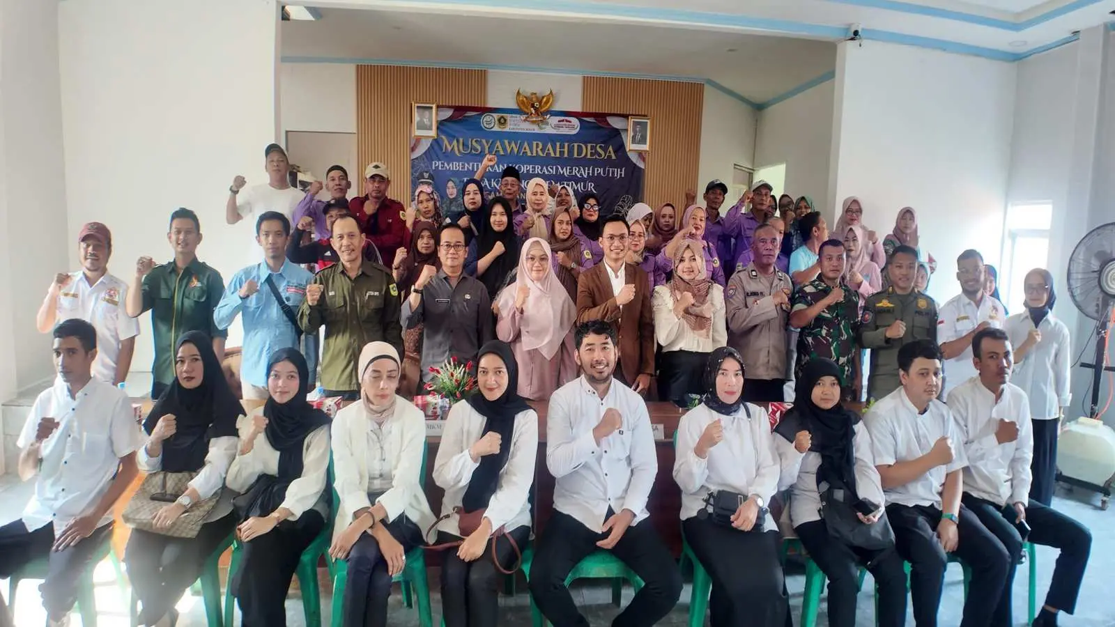 Koperasi Merah Putih Desa Karang Asem Timur Resmi Terbentuk. Ini Harapan Kades Sony Priyanto