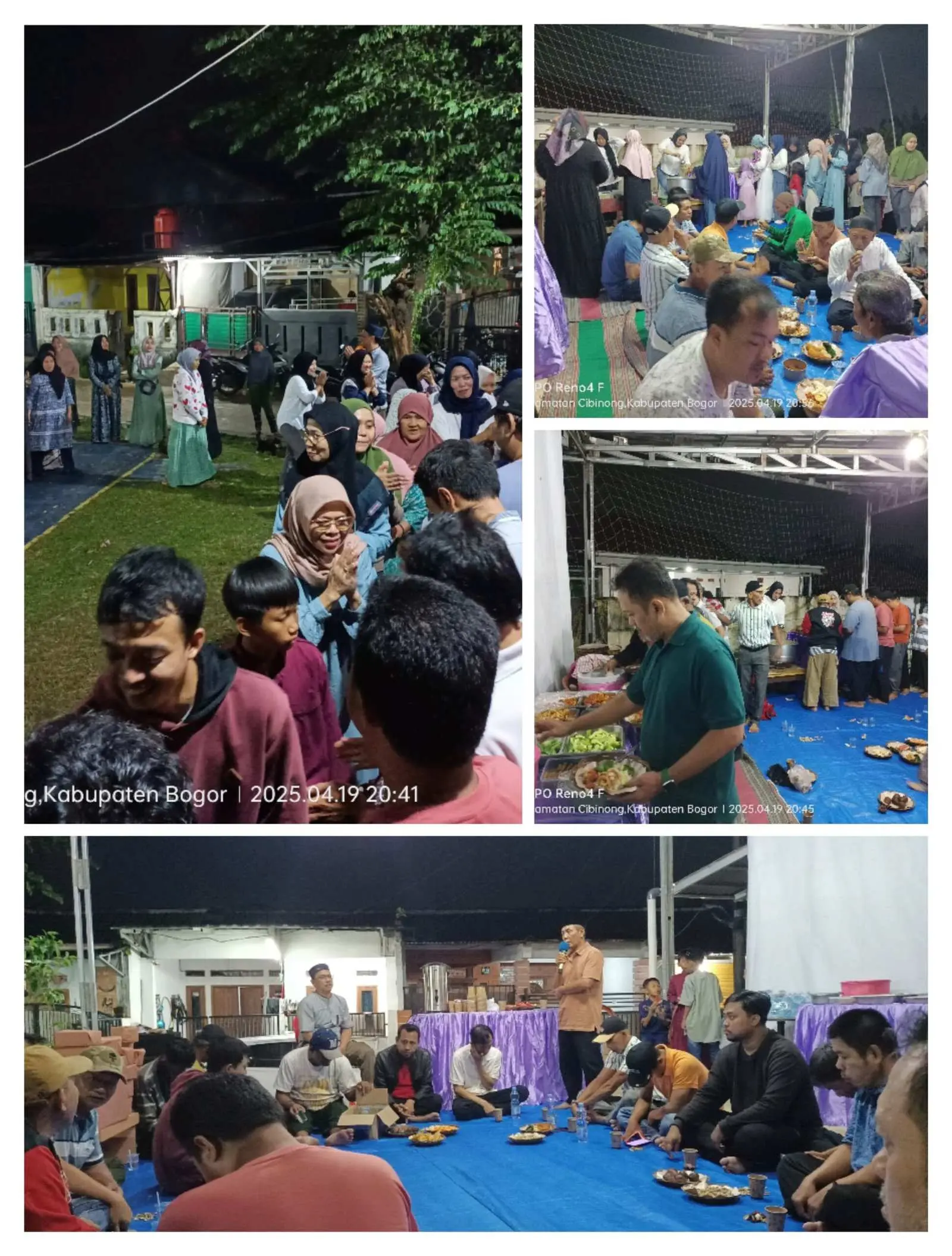 Halal Bihalal Warga RT 05 Perumahan Bogor Asri, Momentum Pererat Silaturahmi dan Kerukunan Warga