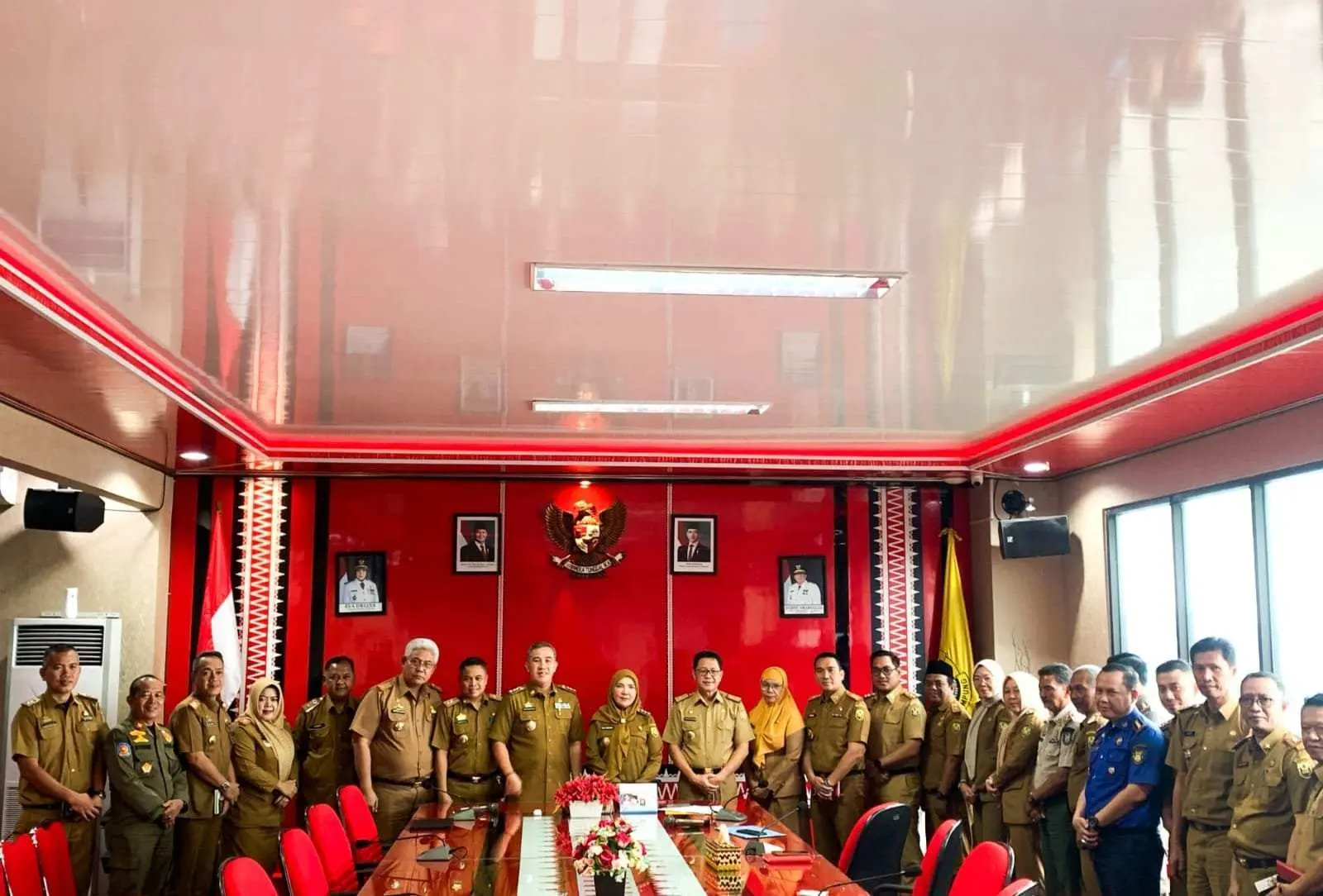 Rakor Pemkab Pesawaran dan Pemkot Bandar Lampung Hasilkan Sejumlah Program Perencanaan Penanggulangan Banjir