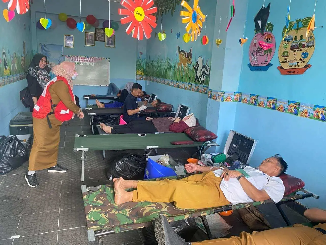 PSMTI Kabupaten Pesawaran Sambut Bulan Suci Ramadan Dengan Kegiatan Donor Darah