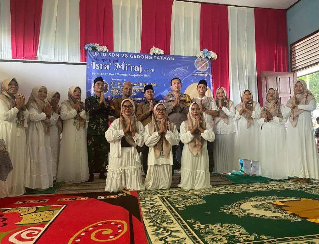 SDN 28 Gedong Tataan Peringati Isra Mi’raj, Riska Wulandari: Ini Tujuannya