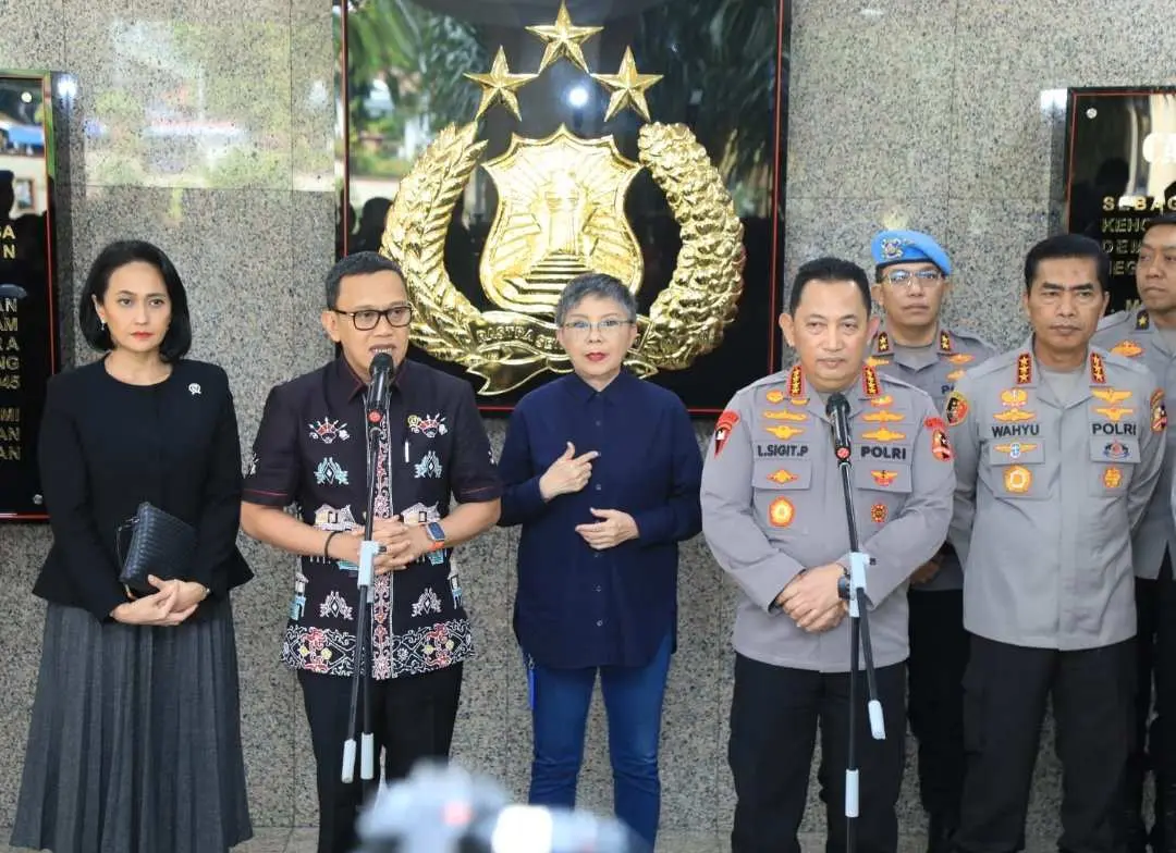 Tegas Lindungi Pekerja Migran Indonesia, Kapolri dan Menteri P2MI Jalin Sinergitas 