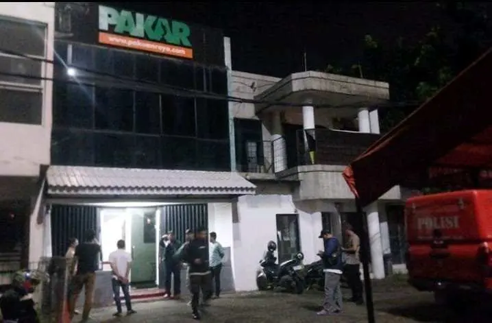 Kantor Berita Harian PAKAR Dibakar OTK, Polisi Buru Pelaku