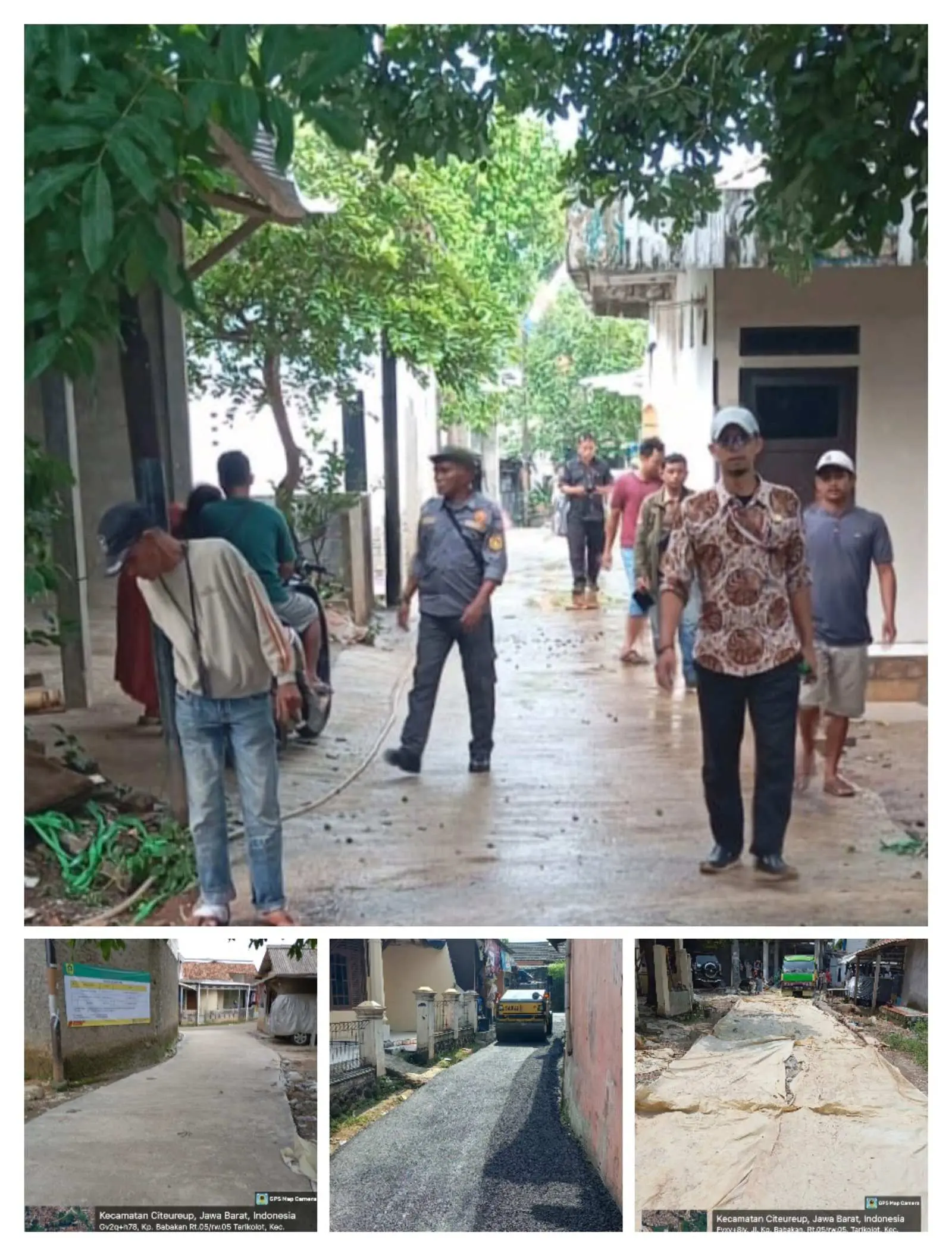 Pemdes Tarikolot Maksimalkan Bankeu Untuk Betonisasi dan Hotmix Jalan Desa