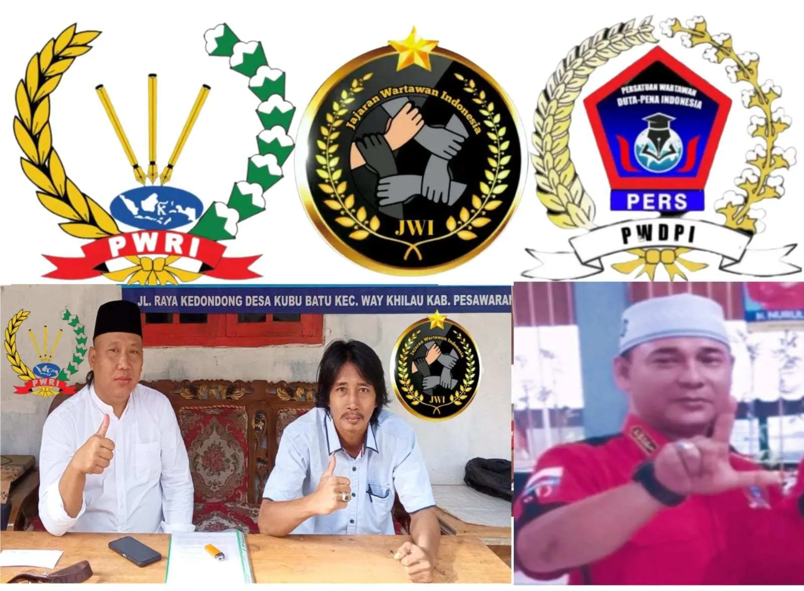 Tiga Organisasi Wartawan Bakal Laporkan Desa Dantar Ke APH, Ini Masalahnya