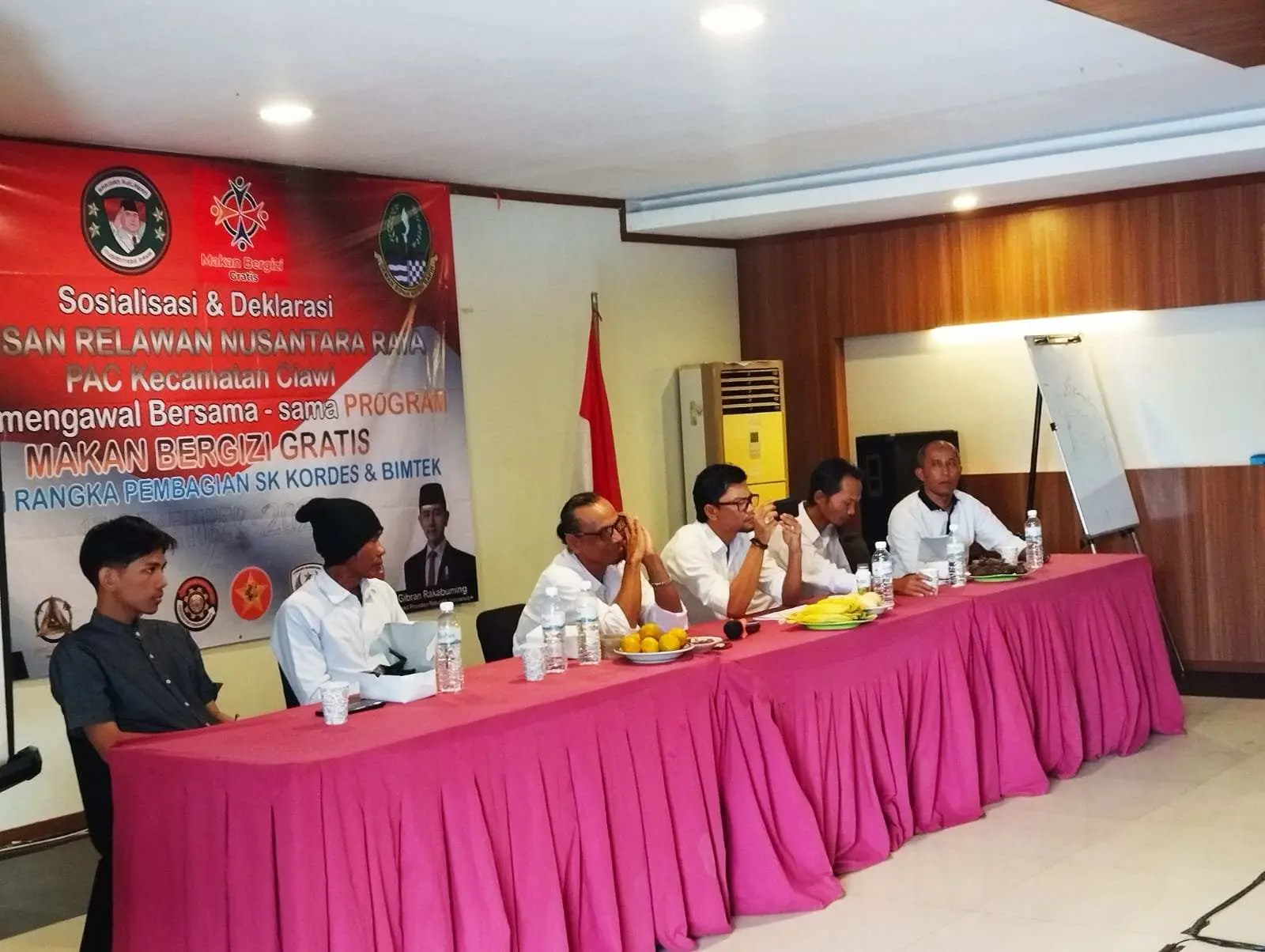 Ribuan Anggota BRNR Ikuti Bimtek, Siap Kawal Program Makan Bergizi Gratis