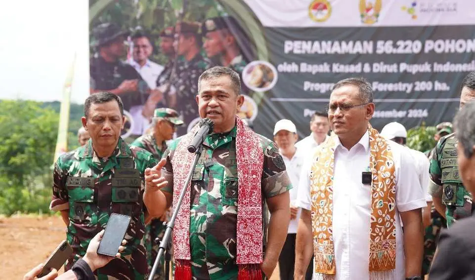 Kasad: Program Agroforestry Untuk Peningkatan Produktivitas Lahan dan Kesejahteraan Rakyat