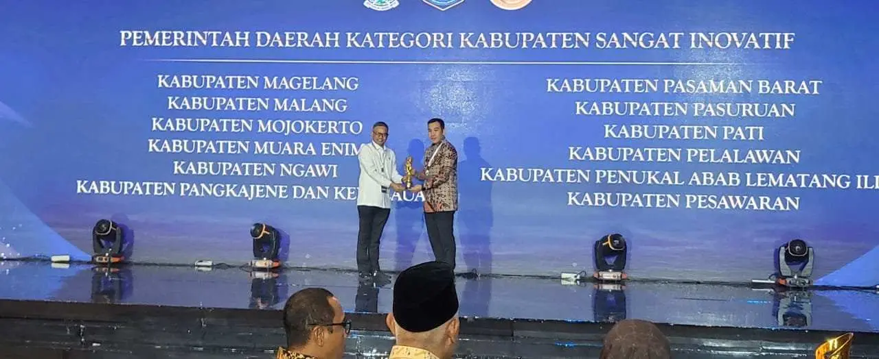 Pemkab Pesawaran Kembali Pertahankan Predikat Kabupaten Sangat Inovatif pada Innovative Government Award 2024