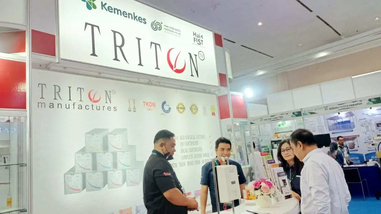 PT Triton Manufactures Perkokoh Posisi Pelopor Inovasi di Industri Alat Kesehatan dengan Meraih Sertifikasi BMP 15 %
