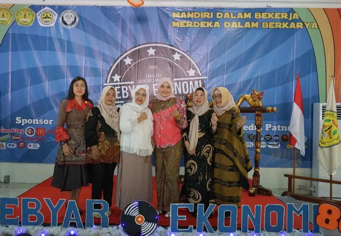 Pengurus IKIIS Unisab Hadiri Kegiatan Gebyar Ekonomi 2024