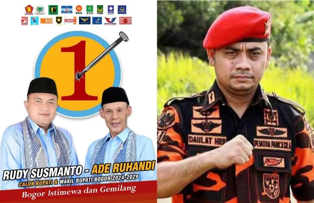 Instruksi Tegas Ketua MPC Pemuda Pancasila Kabupaten Bogor Ke Kadernya, Dukung dan Menangkan Rudy Susmanto-Jaro Ade di Pilkada Bogor