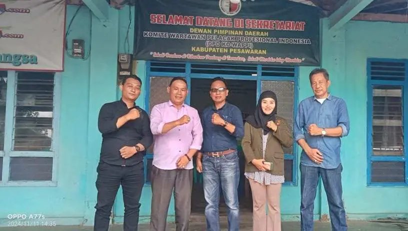 Pererat Silaturahmi DPD KO-WAPPI Kota Balam Kunjungi DPD KO-WAPPI Pesawaran