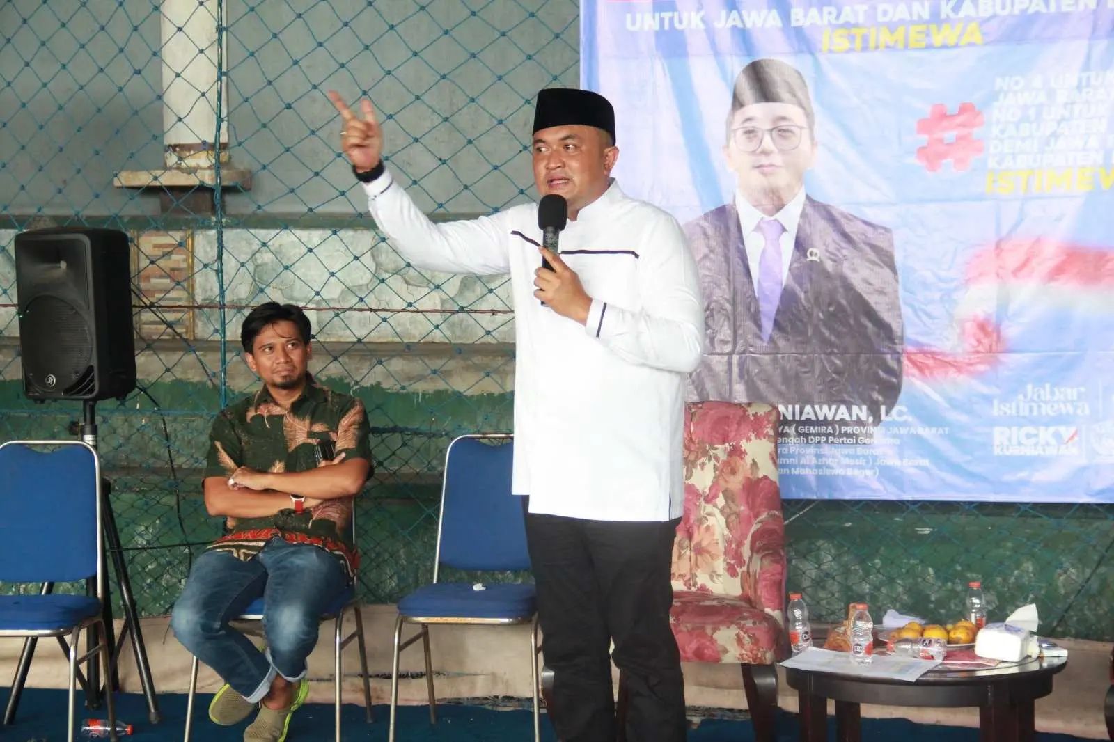 Raih Elektabilitas 75 Persen Versi LSI, Cabup Rudy Susmanto Minta Kader Gerindra Wajib Menang Telak di Dua Kecamatan Ini