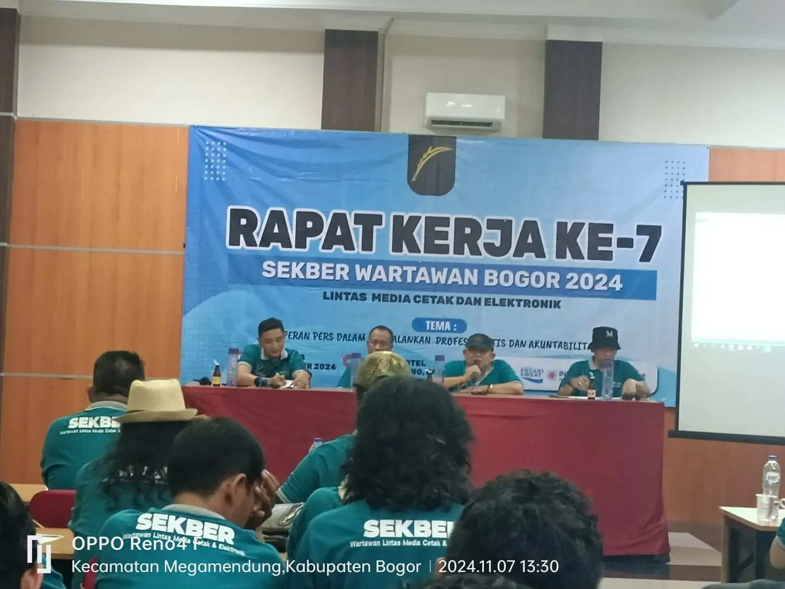 Terpilih Kembali Secara Aklamasi Ini Program HRM Danang Donoroso Ketua Umum Sekber Wartawan Bogor Raya