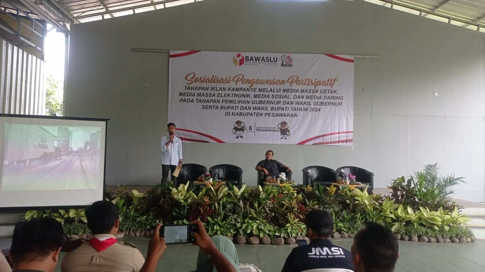 Bawaslu Pesawaran Sosialisasikan Pengawasan Partisipatif Tahapan Iklan Kampanye Pilkada 2024