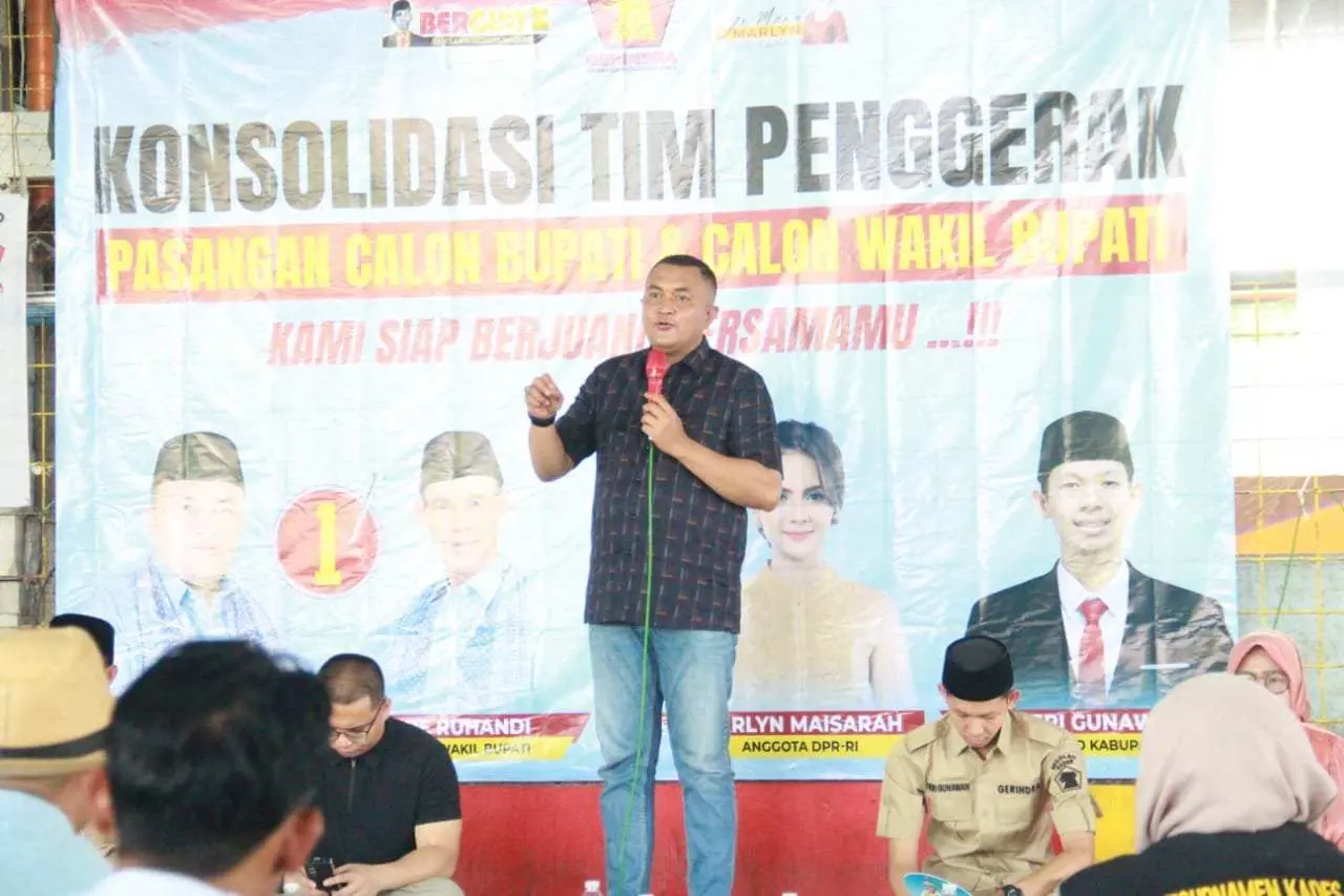 Rudy Susmanto Ingatkan Relawan Rudy-Jaro Untuk Terus Sosialisasikan Paslon Nomor 1 ke Masyarakat