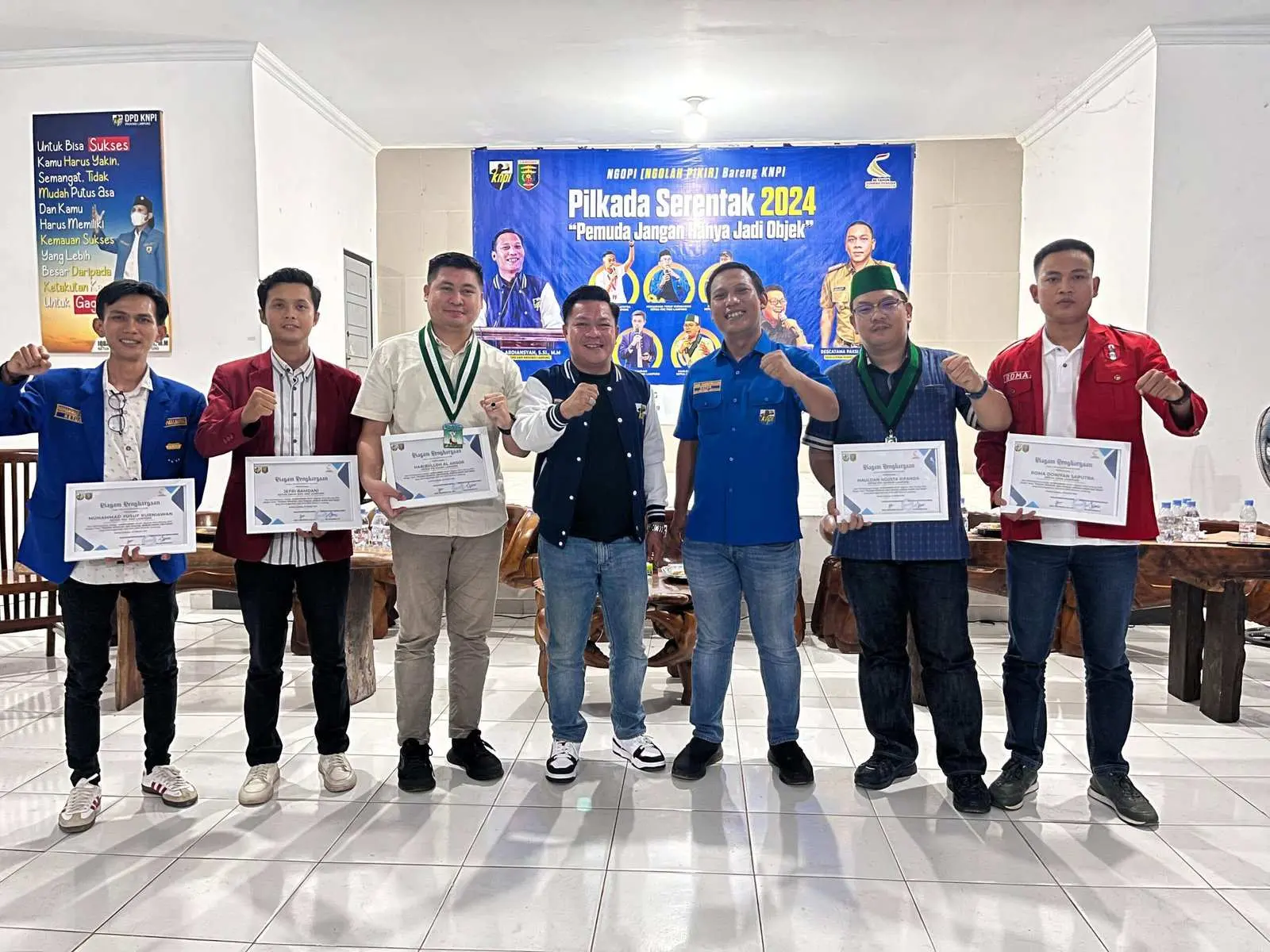 KNPI Fasilitasi “Ngopi Elit” Pilkada Serentak, Pemuda Jangan Hanya Jadi Objek