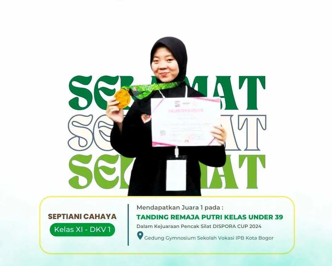 Keren! Siswi SMK Napala Ini Gondol Emas di Ajang Kejuaraan Pencak Silat Dispora Cup