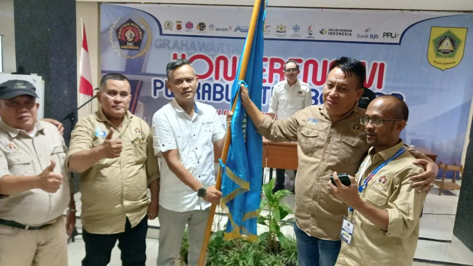 Dedi Firdaus Resmi Nahkodai PWI Kabupaten Bogor Periode 2024-2027