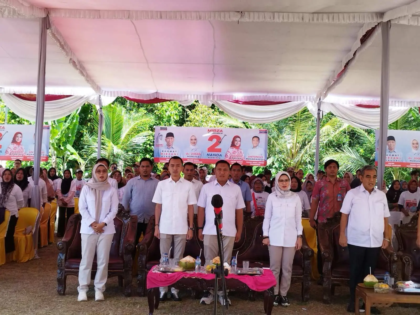 Didukung Ketua MPR-RI Ahmad Muzani, Paslon 02 Nanda-Anton Sampaikan Hal Ini