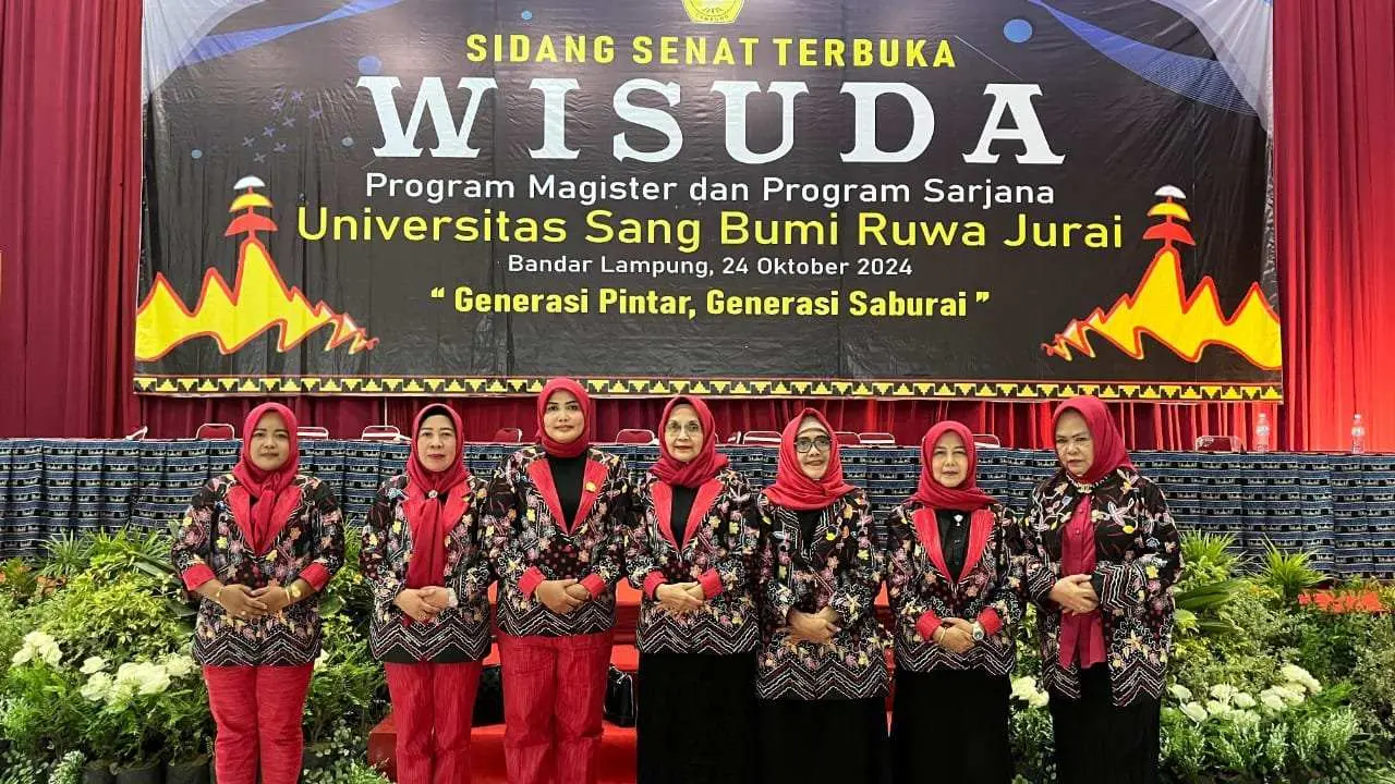 IKIIS Hadiri Wisuda Sarjana dan Magister Universitas Saburai